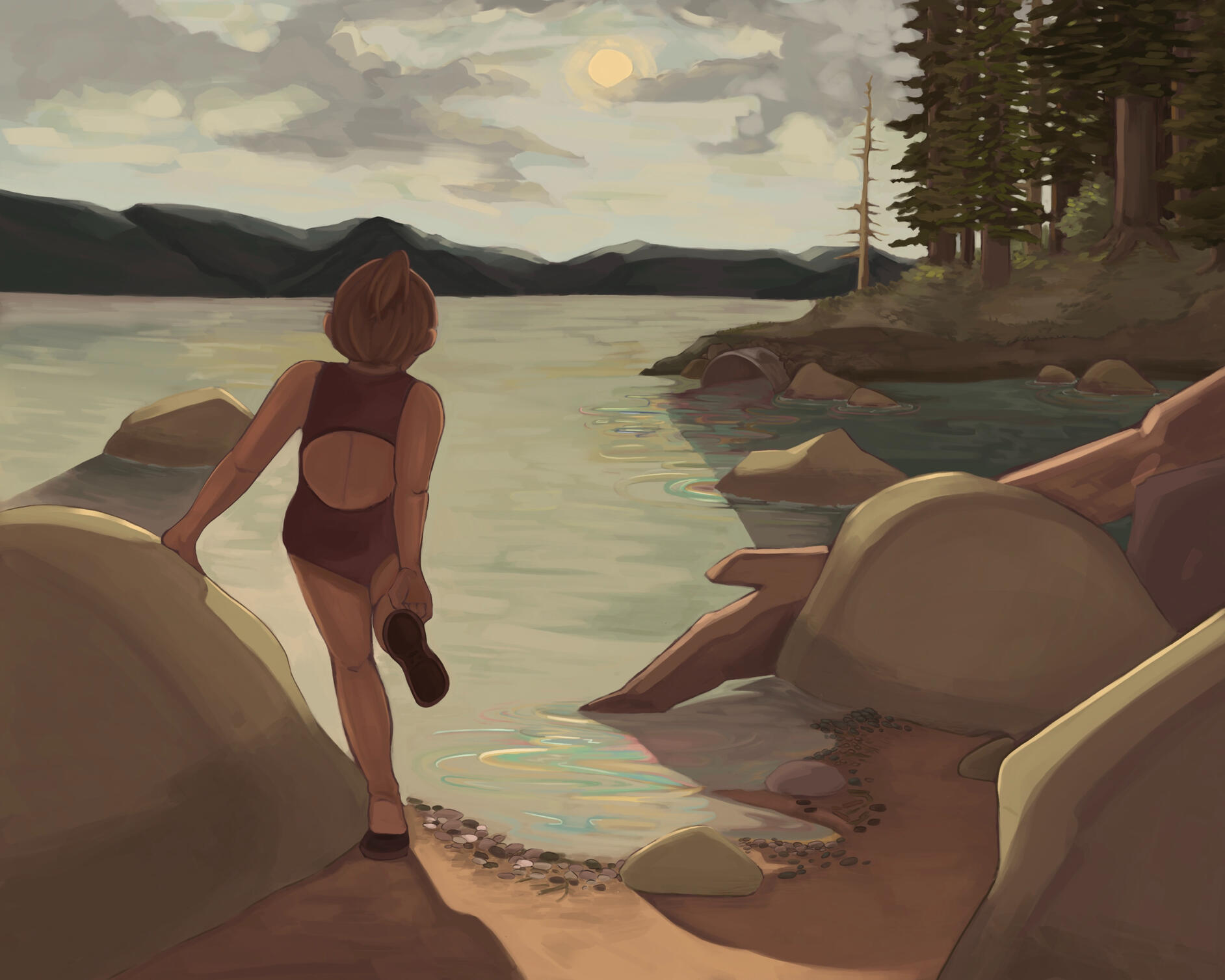 River: 10" x 8" - 2024