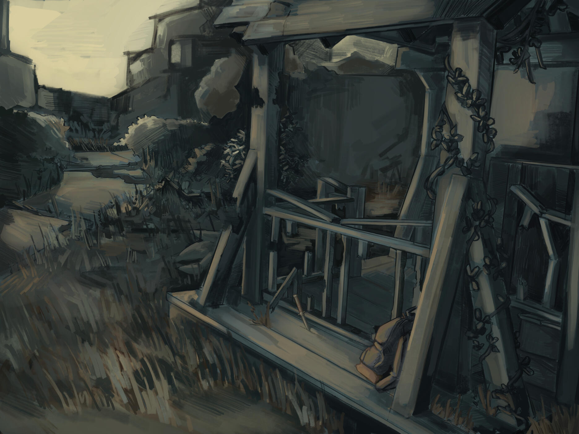 Abandoned Playhouse
