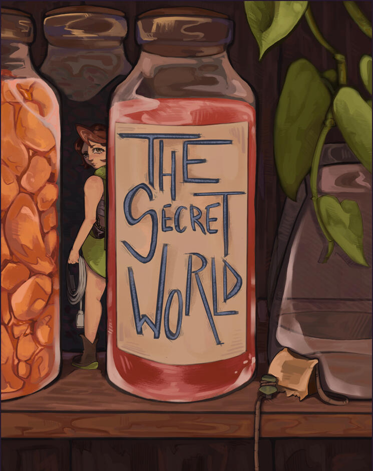 Secret World: 11&quot; x 14&quot; - 2024